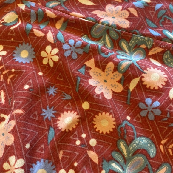 Four pair LuLaRoe leggings. All are size tall and curvy - Picture 3 of 9